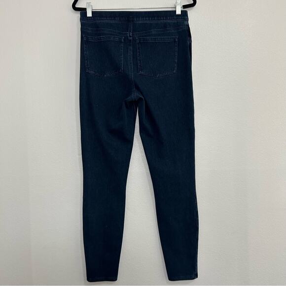 SPANX Jean-Ish Skinny Dark Wash Leggings Jeans Size Large - Picture 9 of 12
